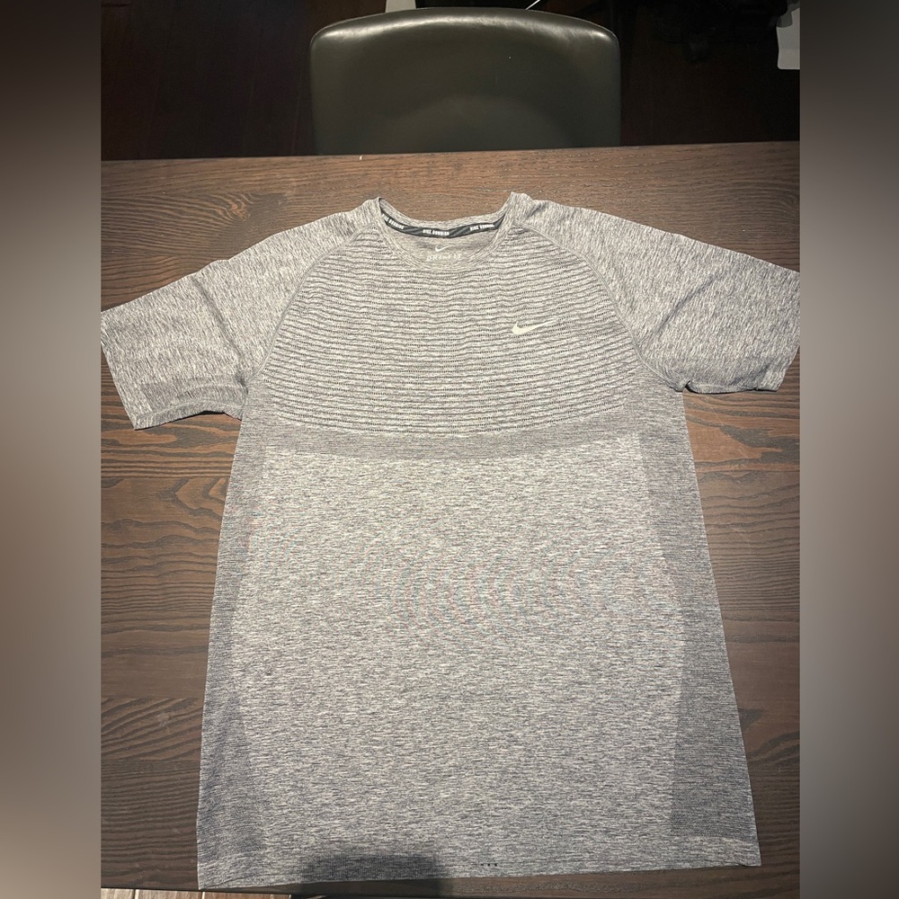 Nike Running Workout Shirts-Black